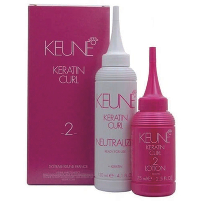 Набор лосьон 2 KEUNE Curl Lotion 2 кератиновый локон