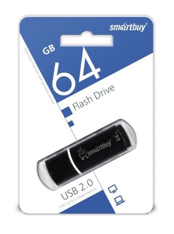 Флеш-накопитель SmartBuy LM05 64GB Черная