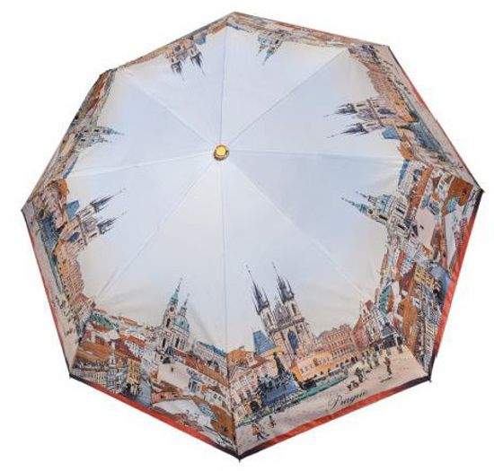 Стильный Женский зонт Три Слона Прага 233-B-04