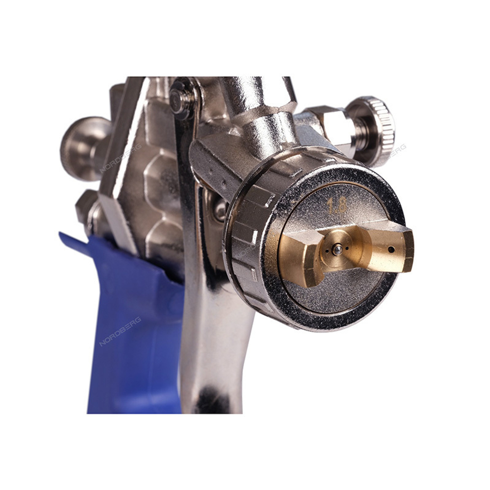 NORDBERG (NP7418) Краскопульт с верхним металлическим баком, сопло 1.8 мм