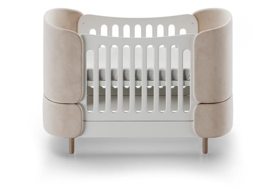 Кроватка-трансформер KIDI Soft (бежевый)