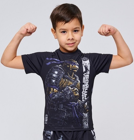 Футболка детская LEGENDA Turtle Dry-fit T-shirt черная