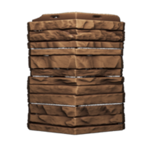 Docke LUX/ Угол ROCKY (Кедровый орех)