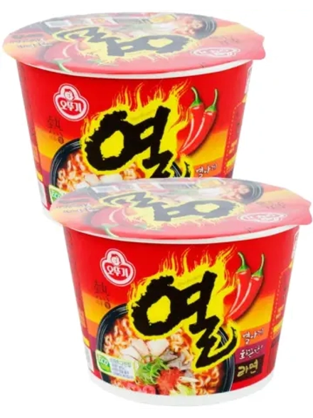 Лапша Yeul Ramen Оттоги со вкусом острого перца 105 г * 2 шт