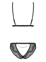 Соблазнительный комплект белья Millagro (Размер: L-XL) (Цвет: черный)