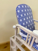 Стул трансформируемый с мягкими элементами GIMLI, синий