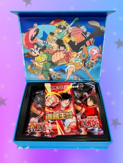 Коллекционные карточки One piece (синий суприм)