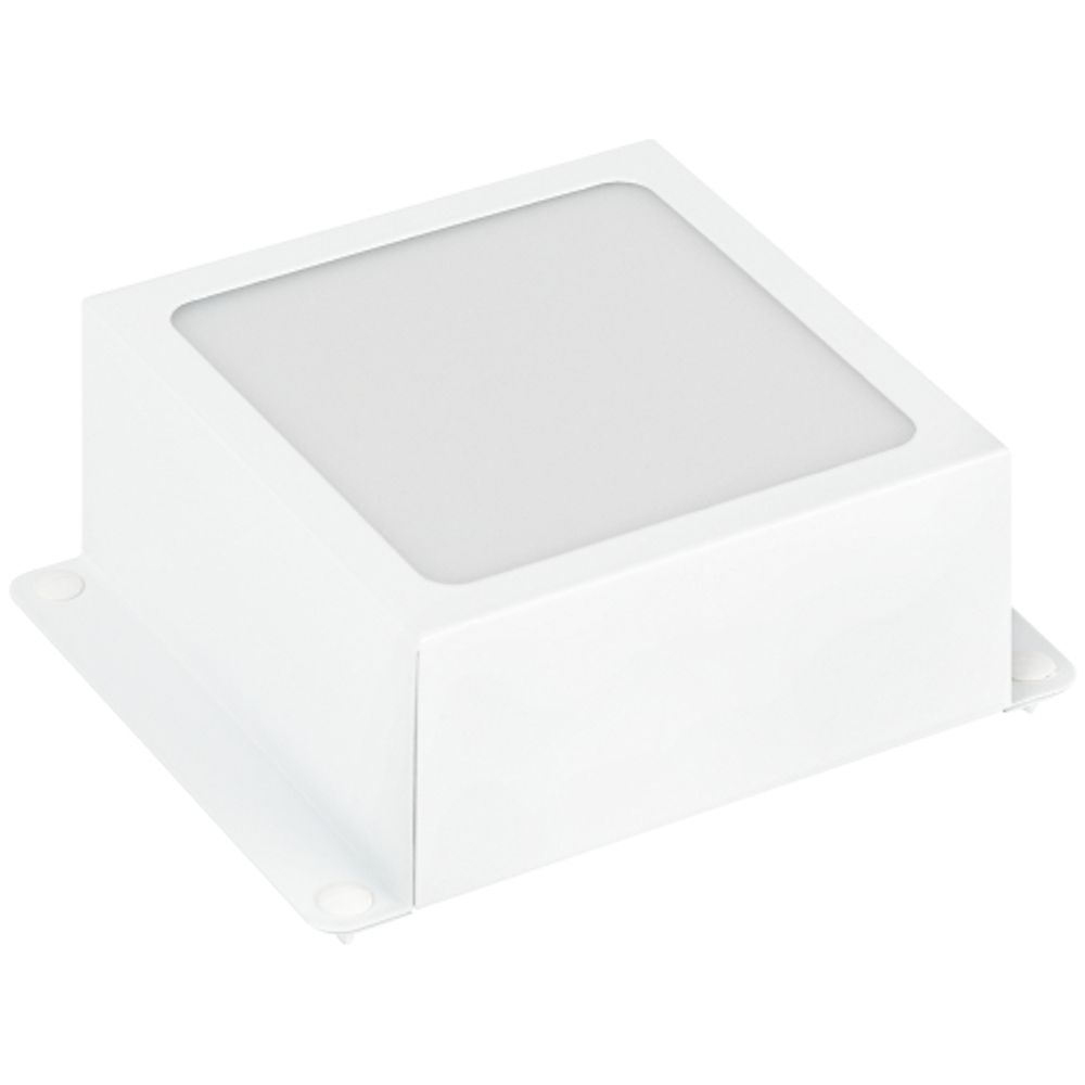 Светильник светодиодный ЭРА Грильято Домино SPO-651-3-4K-W8 8Вт 4000К 84х84мм 100х100 белый | Светильники с внутренним драйвером