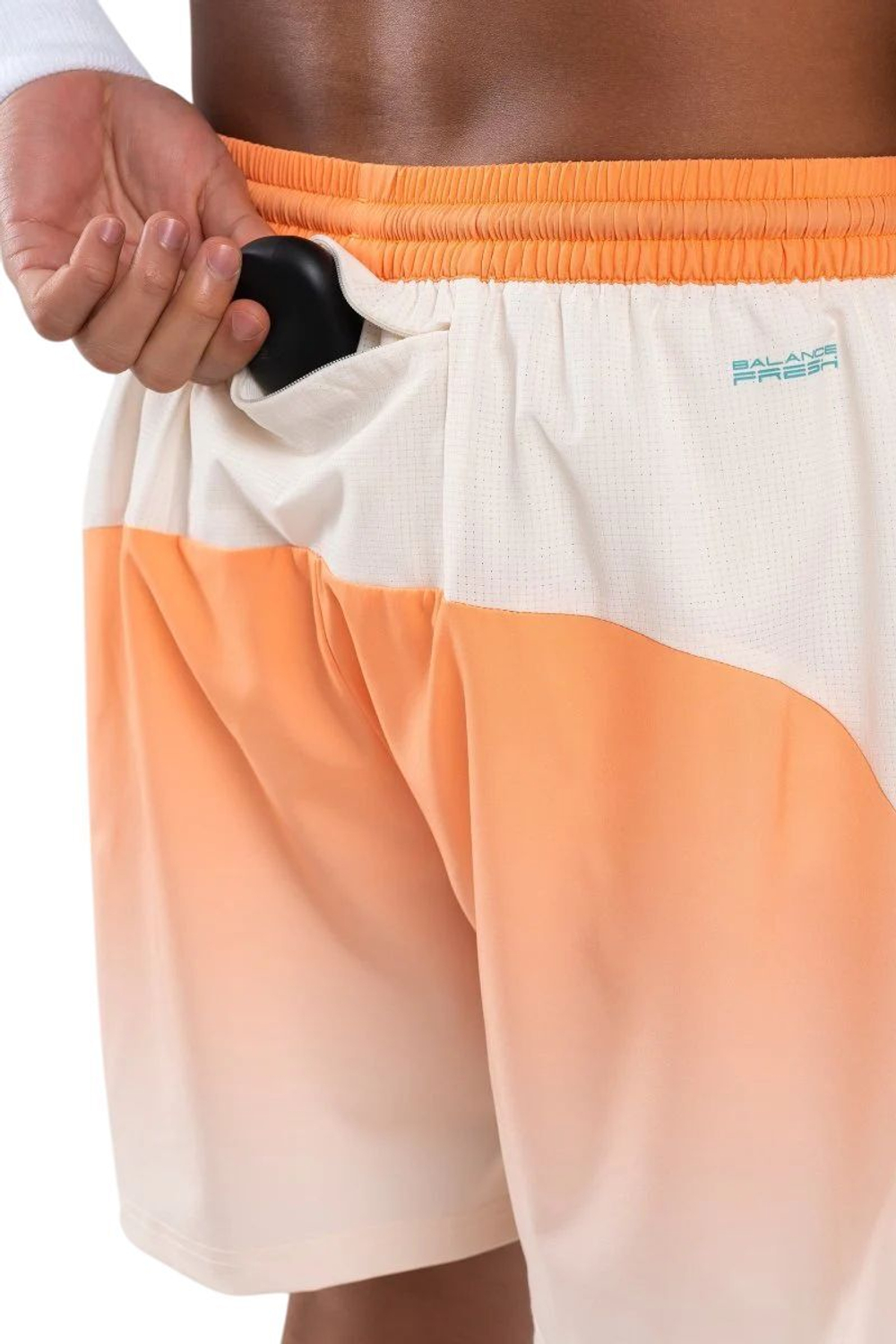 Мужские теннисные шорты NOX Pro - деградированный оранжевый