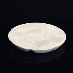 Lenardi 118-057 Менажница 25,5см BIANCO в под.уп.(х12)Фарфор