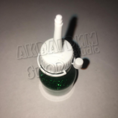 Блёстки в тюбике с носиком Зелёные 15 мл