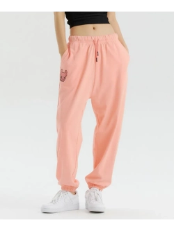 Брюки-джоггеры свободного кроя с высокой посадкой