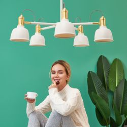 Люстра На Штанге Vinland Ch D92 White By Imperiumloft