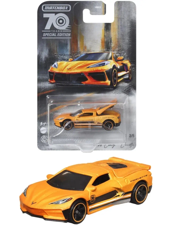 Машинка Хот Вилс Matchbox 2020 Chevy Corvette HMV12 HMV14