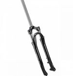 Вилка 28" SF-NEX-HLO, 1-1/8" безрезьб/аморт/Диск/алюм/черная, арт. 110219 (10216170/130118/0002305, Китай)