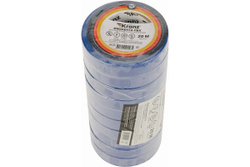 Изолента ПВХ KRANZ 0,13х15 мм, 20 м, синяя KR-09-2605