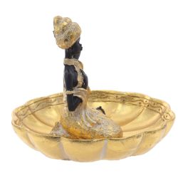 GAEM Фигурка декоративная "Африканка", L14,5 W14,5 H11,5 см