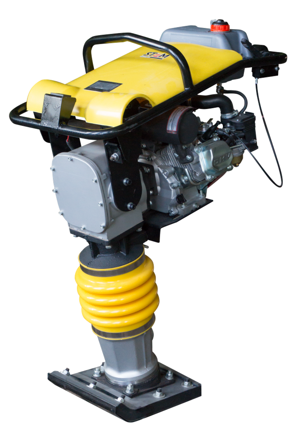 Вибротрамбовка бензиновая STEM Techno STR 81 - [75 кг / 12 кН / Honda GX160]