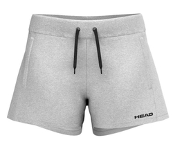 Женские теннисные шорты Head Club Original - grey melange