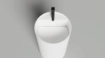 Раковина Salini ARMONIA ROUND TOP 01 S-Sense 130411TG 45 без отверстия под смеситель, белая
