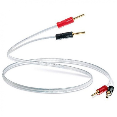 QED (QE1464) XT25 Pre-Term Speaker Cable 5.0m (Banana), кабель акустический, 5.0м
