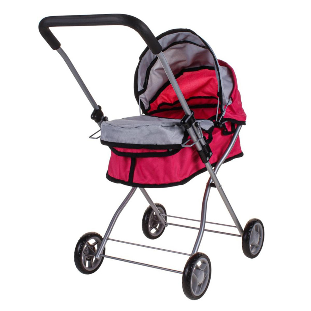 Коляска для куклы лежачая, пакет FL9199