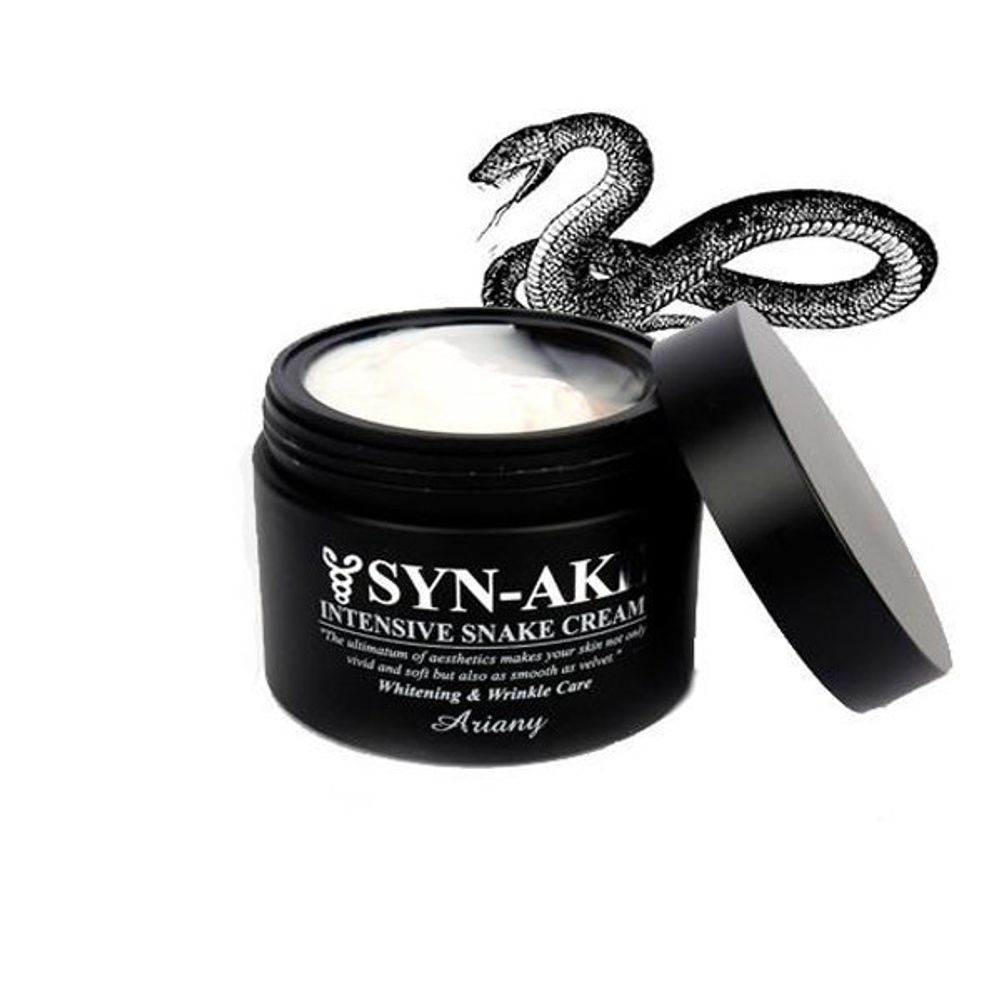 Крем для лица с экстрактом змеиного яда ARIANY SYN-AKE Intensive Moisture Cream 100 ml