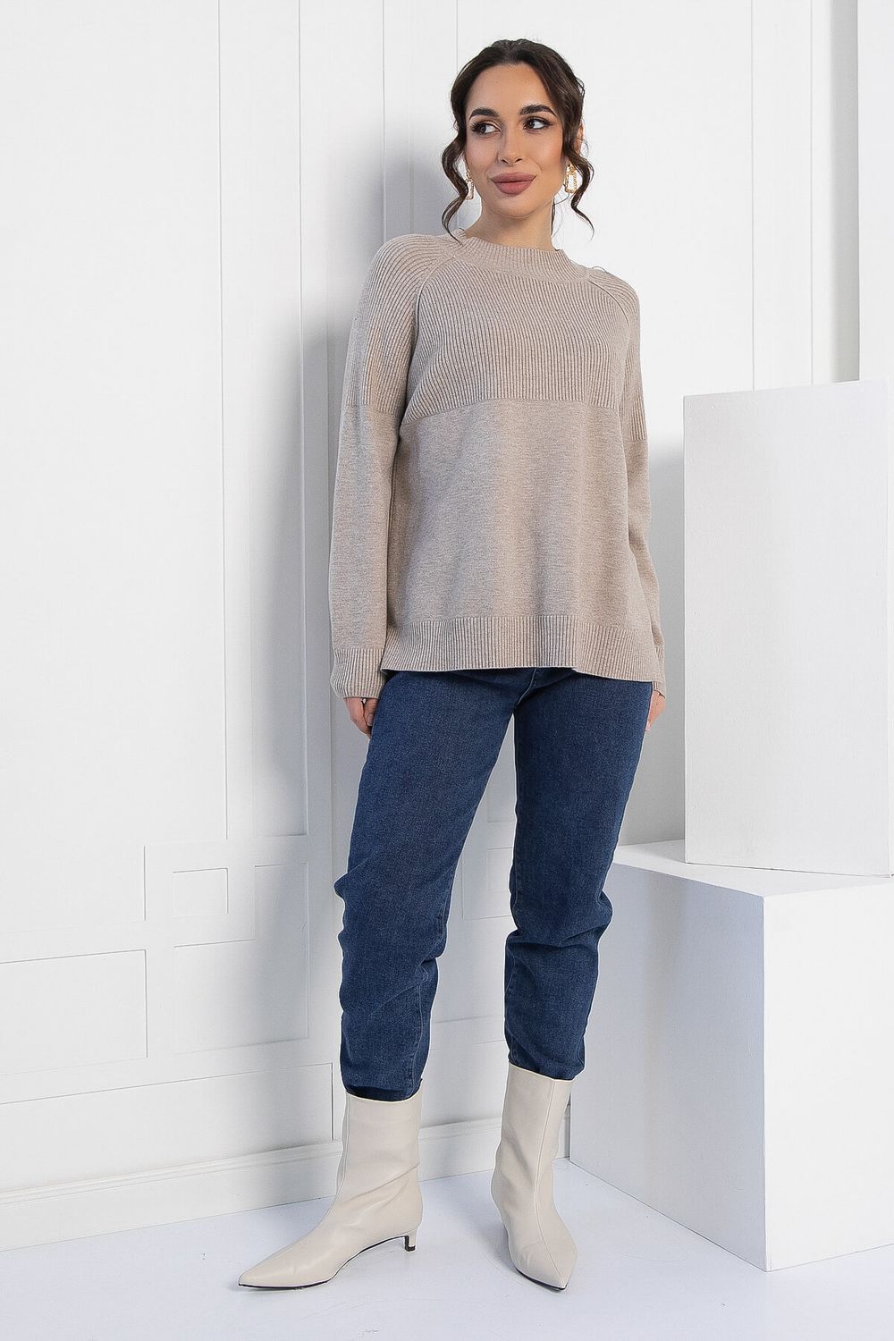 Джемпер Амбассадор (песочный) Б12898-12М LT Collection