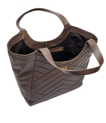 Кожаная сумка-шопер PUZZLE Pinko - коричневый(104536 A29Y)