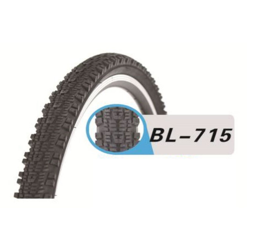 Покрышка TRIX 26"х 2.125 (57-559) TX-715, горная, 30 TPI, черная (50)