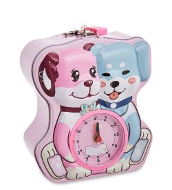 GAEM Art BX- 86/2 Метал. копилка с часами «Друзья»