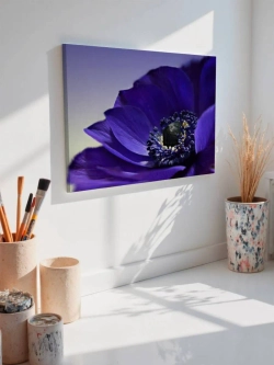 Картина на стену 40 X 50 Фиолетовый цветок