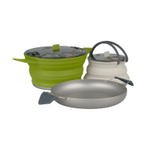 Sea to Summit набор складной посуды X-Set 32(кастрюля X-Pot 2.8l, чайник X-Pot Kettle 1.3l, сковород