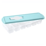 Форма для льда КУБИКИ с крышкой и клапаном Аквамарин 0,04,085х0,258м