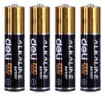 Батарейки Deli, AAА LR-03, 4шт/упак