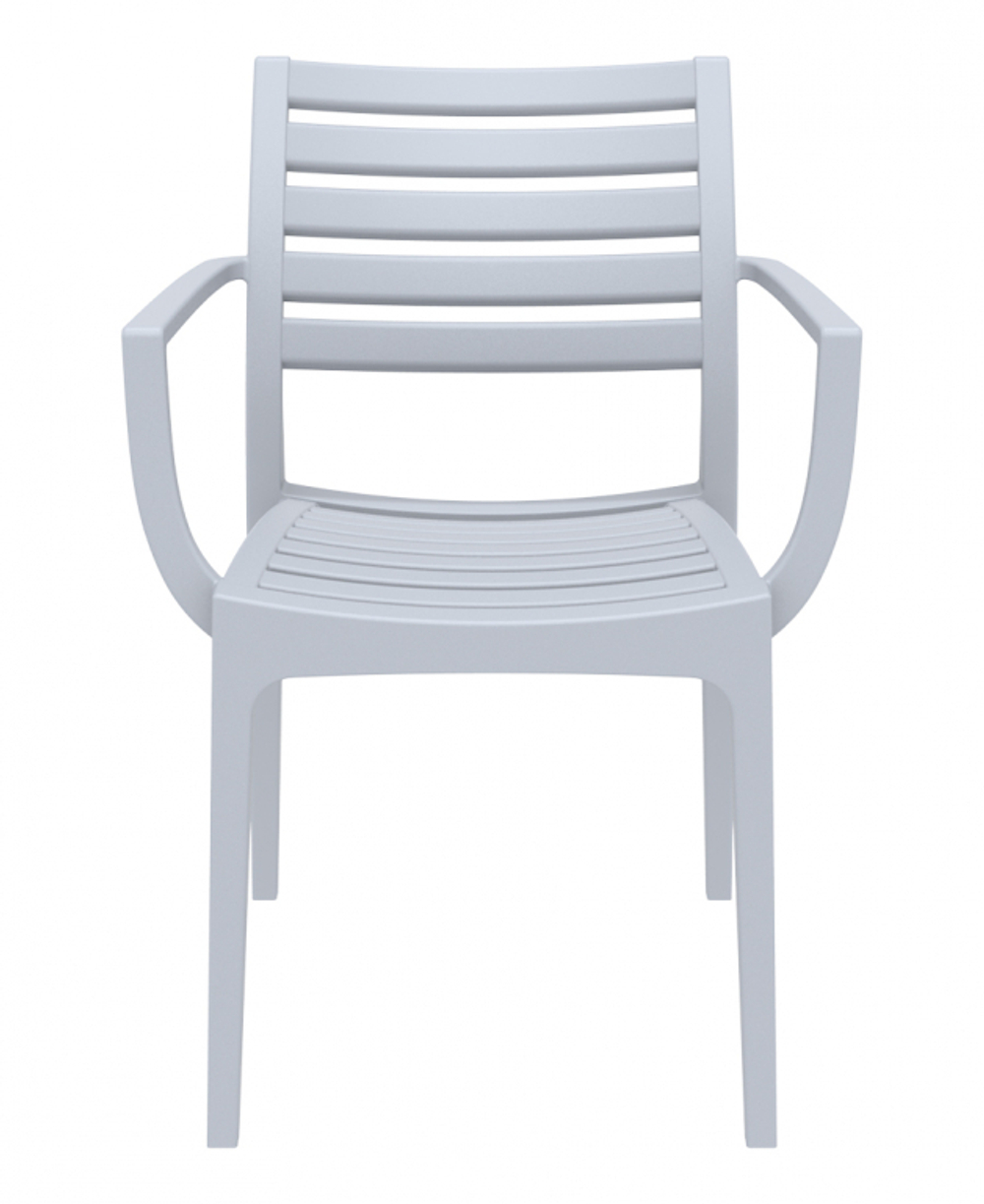 Кресло пластиковое Siesta Contract Artemis, серебристый