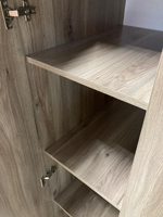 Шкаф 4-х створчатый Титан дуб смоки