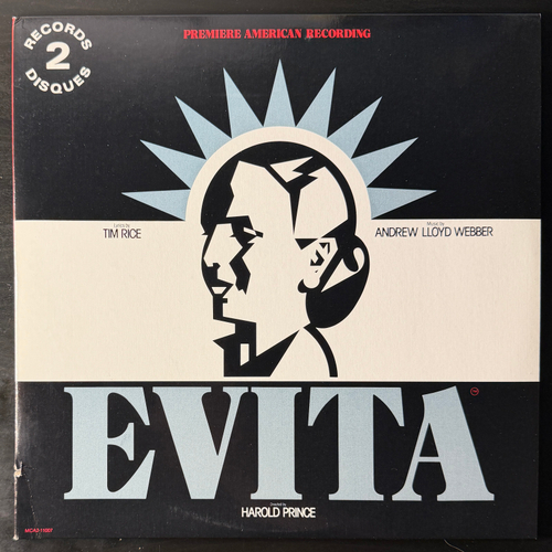 Evita - Andrew Lloyd Webber And Tim Rice ‎2LP (США 1979г.)