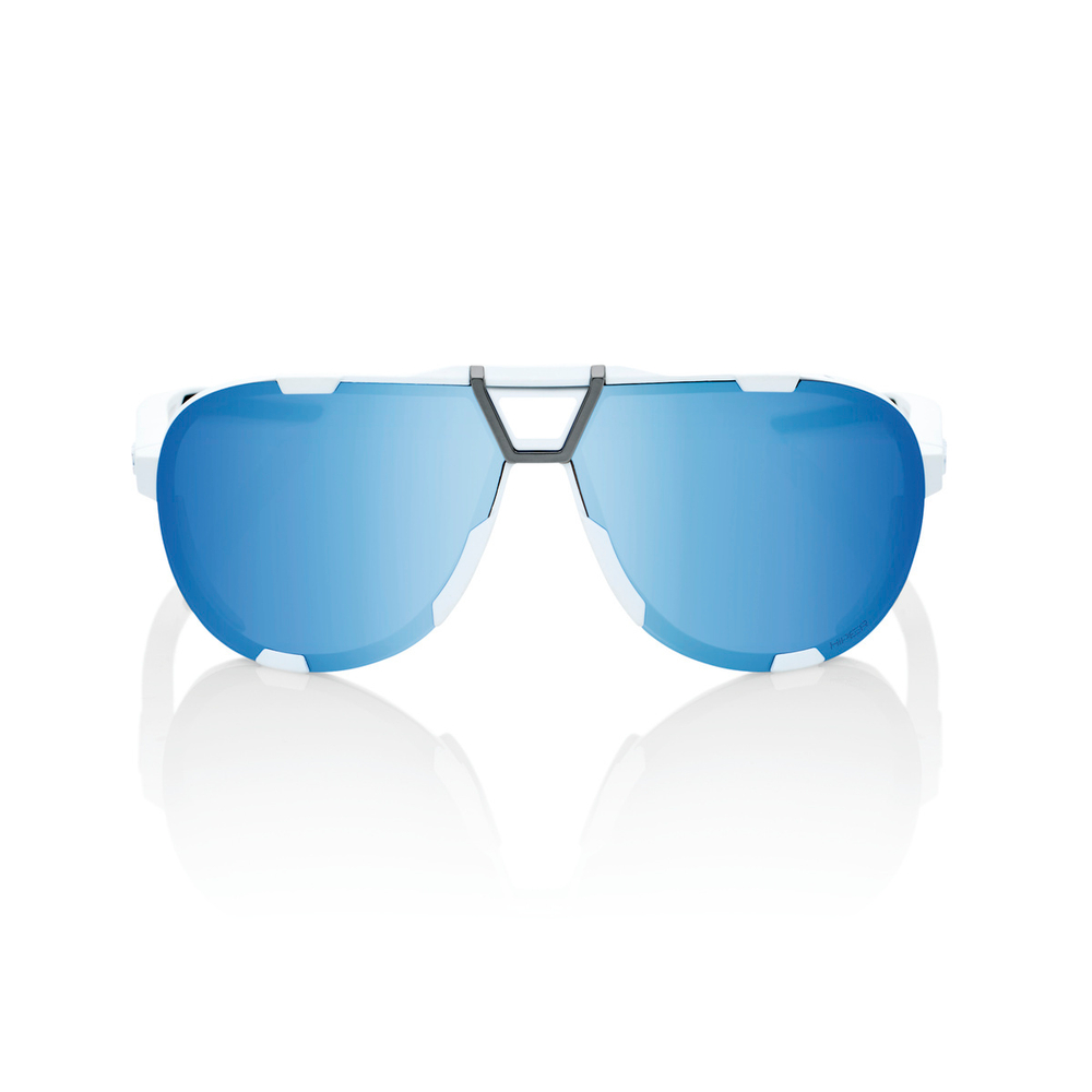 Спортивные очки 100% Westcraft / Soft Tact White / HiPER Blue Multilayer Mirror Lens