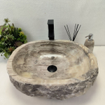 Раковина из оникса Erozy Grey EO-62596 53*43*15 0093