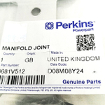 Прокладка выпускного коллектора | 2258536, 3681V512,  02/203017 | Perkins