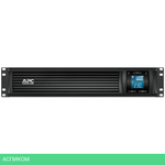 Источник бесперебойного питания APC Smart-UPS C SMC2000I-2U черный