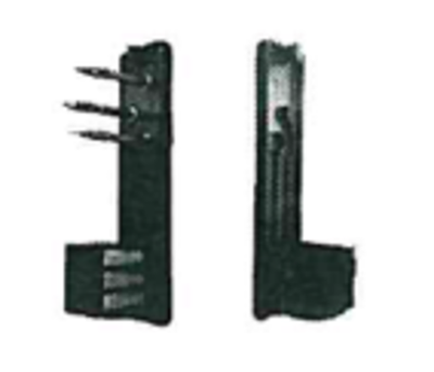 Заглушки для трека  (комплект)  цвет антрацит