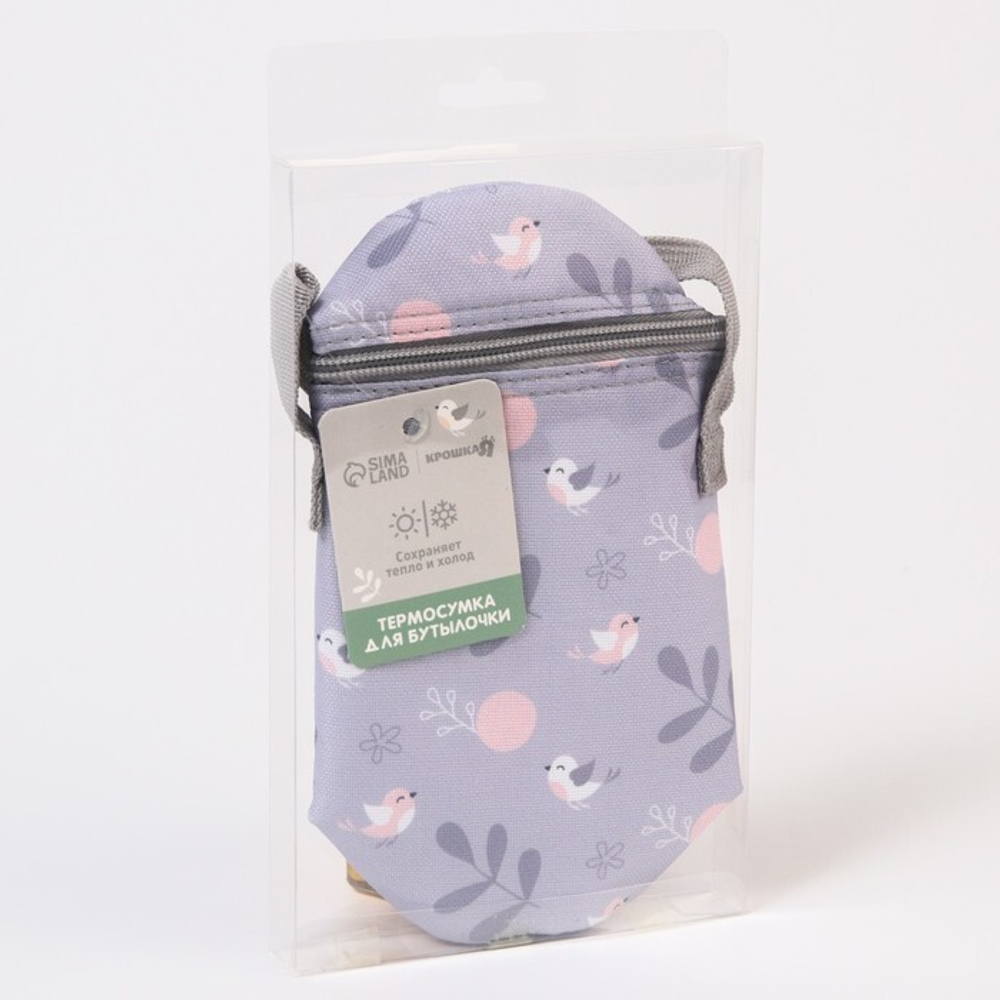7114094 Термосумка для бутылочки "Little bird", форма тубус