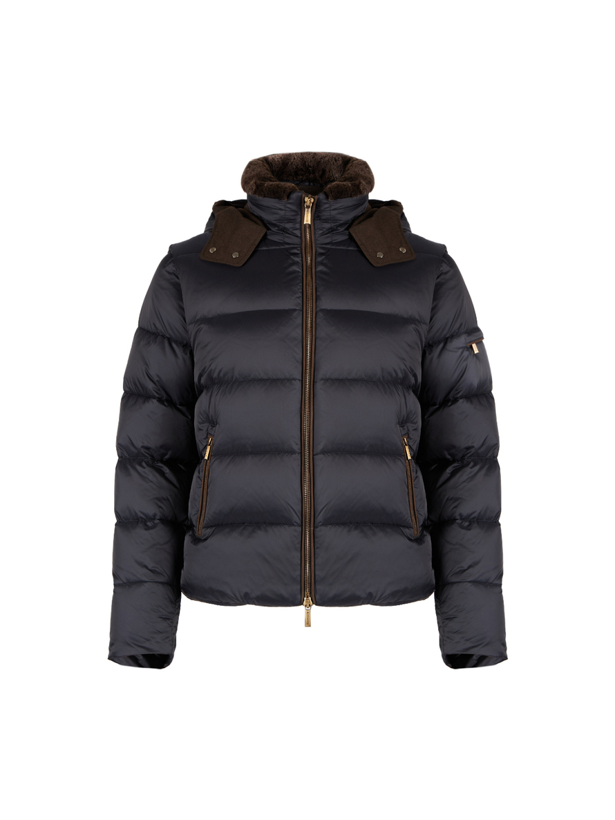 Куртка пуховая с капюшоном MOORER