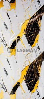 Листовая панель ПВХ "Гибкий мрамор" DESIGN MODERN, 80003