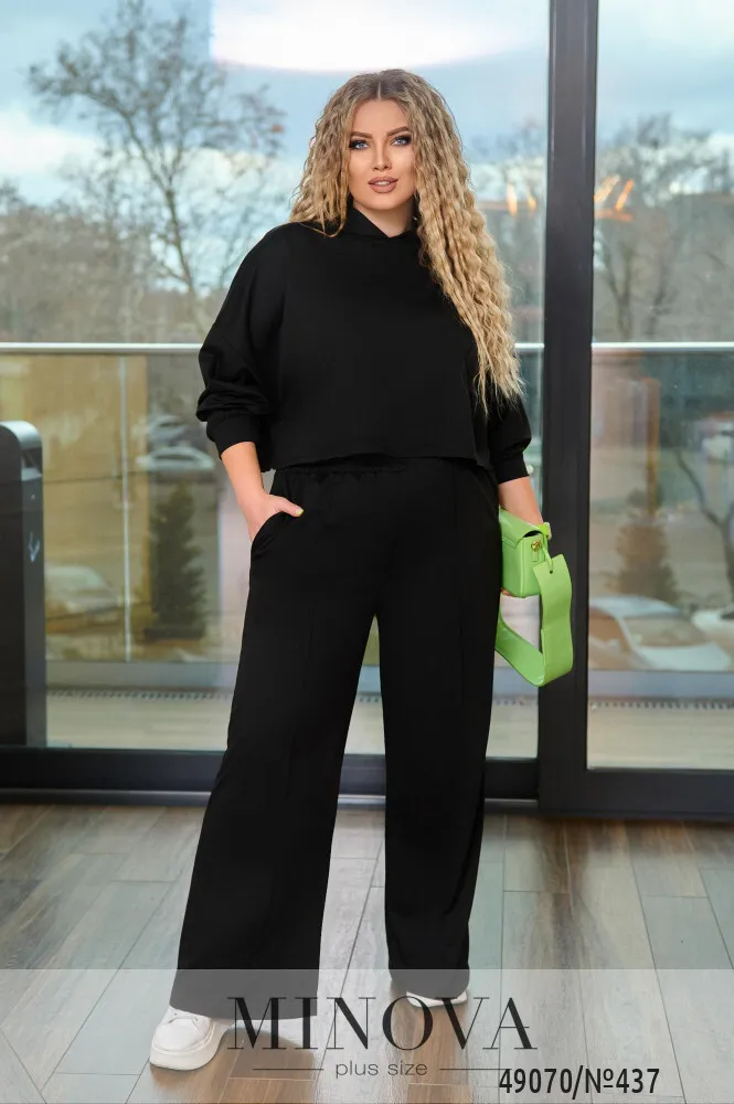 Костюм 437-черный Minova