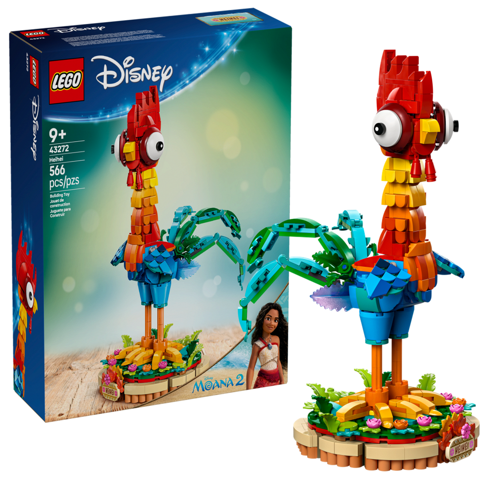 LEGO Disney Princess 43272 «Петушок Хэй-Хэй» — милый герой Моаны