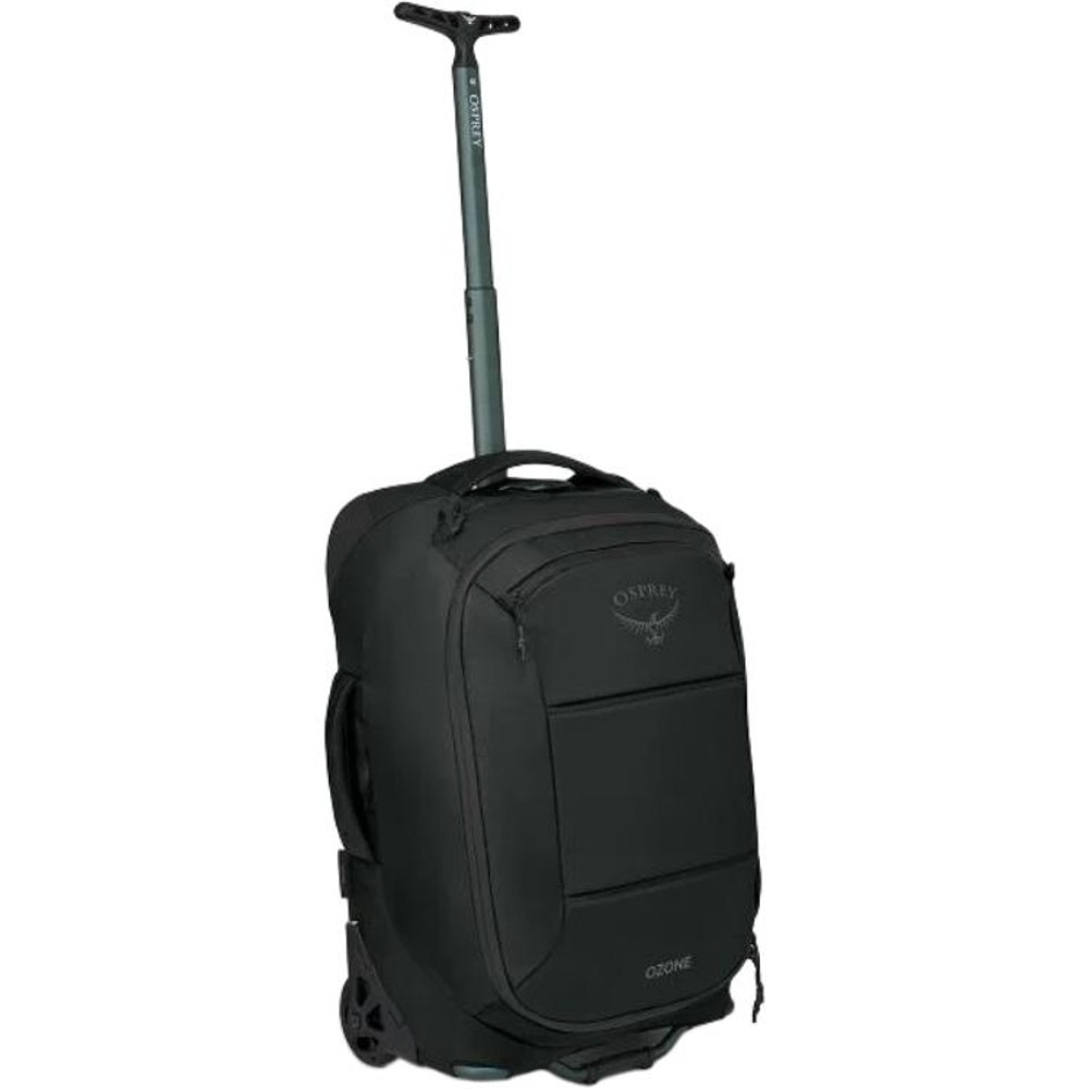 OSPREY Recycled Nylon Trolley Bag 20 Inch Unisex Black