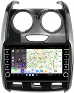 Магнитола для Renault Duster 2015-2020, Lada Largus 2021+ - Carmedia OL-9115-2 (кнопки и крутилки) Android 13, TS20, 6+128Гб, CarPlay, 4G SIM-слот